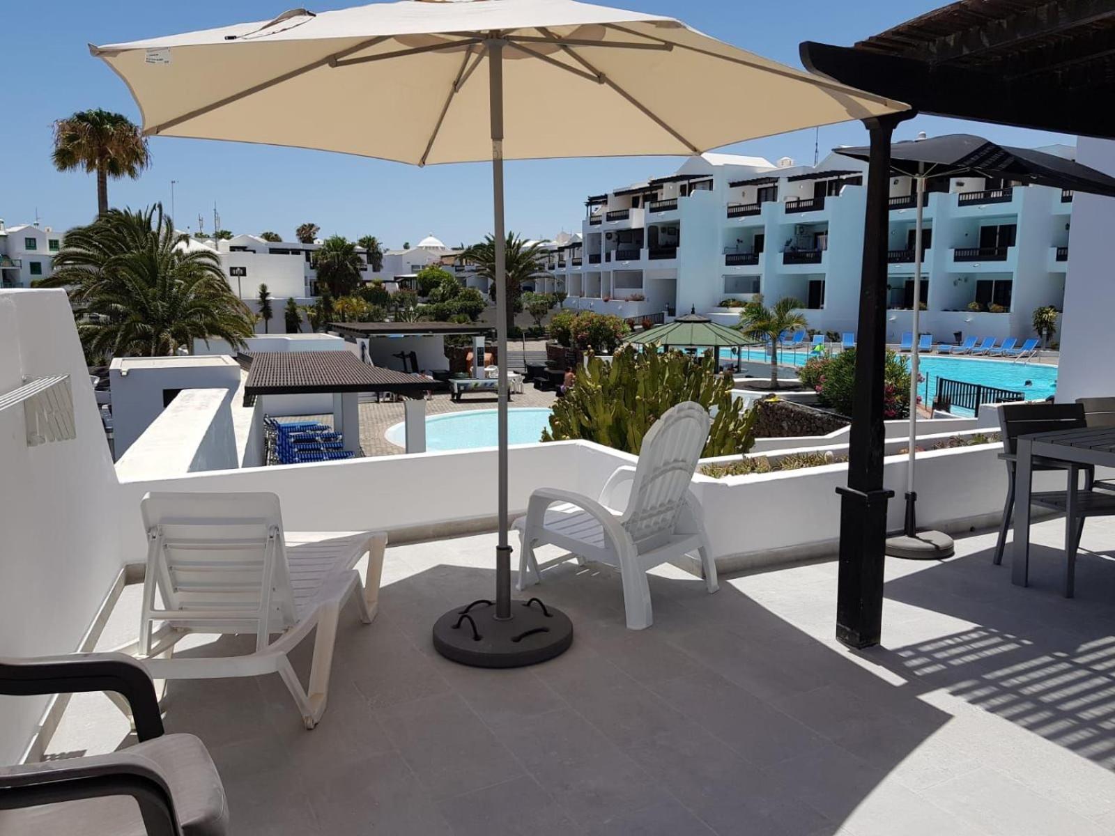 Playa Bastian 2 Habs 2 Banos Y Super Terraza Lejlighed Costa Teguise Eksteriør billede