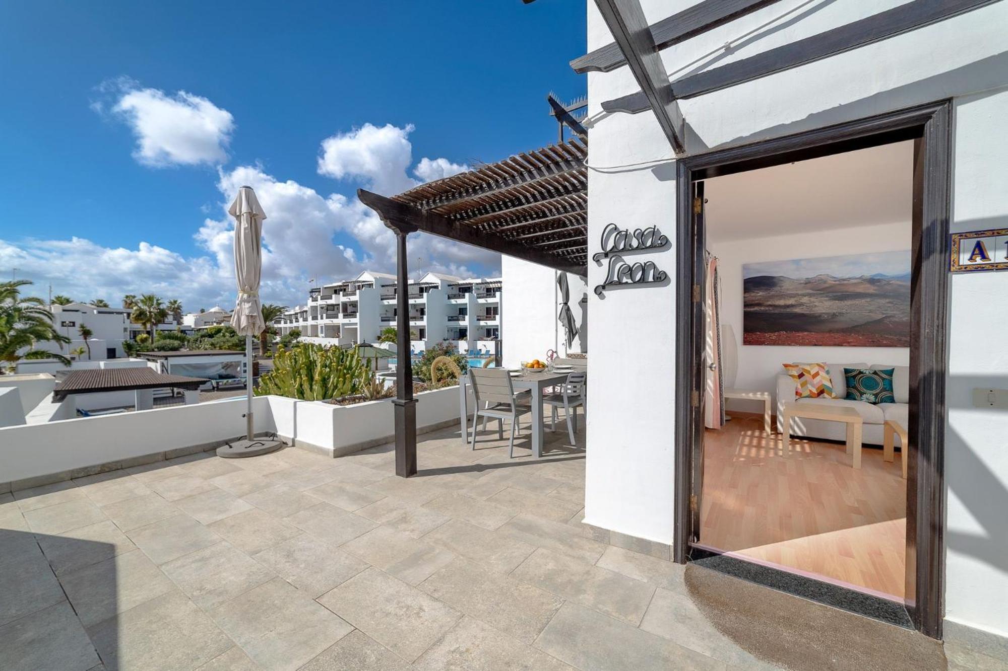 Playa Bastian 2 Habs 2 Banos Y Super Terraza Lejlighed Costa Teguise Eksteriør billede